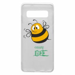 Чехол для Samsung S10 Crazy Bee - PrintSalon