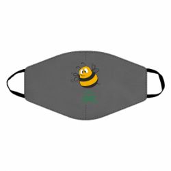 Маска многоразовая Crazy Bee - PrintSalon