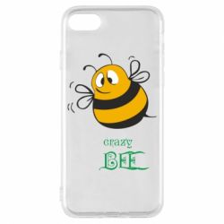 Чехол для iPhone 7 Crazy Bee - PrintSalon