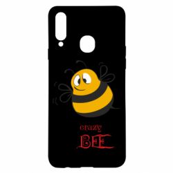 Чехол для Samsung A20s Crazy Bee - PrintSalon