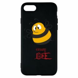 Чехол для iPhone 8 Crazy Bee - PrintSalon
