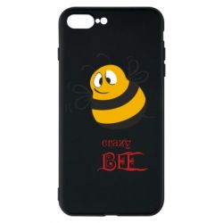 Чехол для iPhone 8 Plus Crazy Bee - PrintSalon
