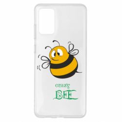 Чехол для Samsung S20+ Crazy Bee - PrintSalon