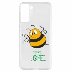 Чехол для Samsung S21+ Crazy Bee - PrintSalon