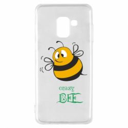 Чехол для Samsung A8 2018 Crazy Bee - PrintSalon