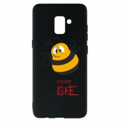 Чехол для Samsung A8+ 2018 Crazy Bee - PrintSalon