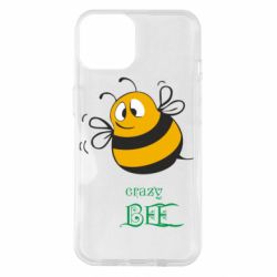 Чехол для iPhone 14 Crazy Bee - PrintSalon