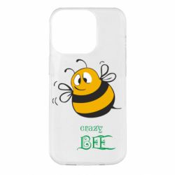Чехол для iPhone 14 Pro Crazy Bee - PrintSalon