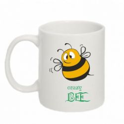 Чашка 320ml Crazy Bee - PrintSalon