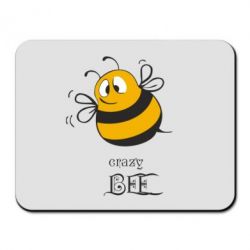 Коврик для мыши Crazy Bee - PrintSalon