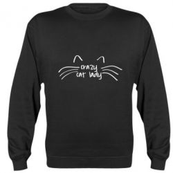 Cвитшот Crazy Cat Lady - PrintSalon