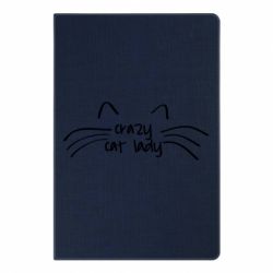 Блокнот з принтом Crazy Cat Lady