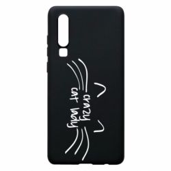 Чехол для Huawei P30 Crazy Cat Lady - PrintSalon
