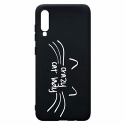 Чехол для Samsung A70 Crazy Cat Lady - PrintSalon