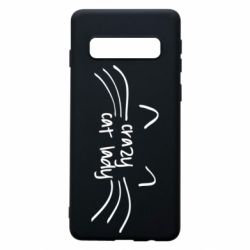Чехол для Samsung S10 Crazy Cat Lady - PrintSalon