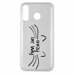 Чехол для Samsung M30 Crazy Cat Lady - PrintSalon