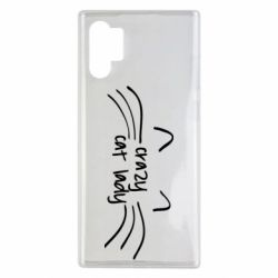 Чехол для Samsung Note 10 Plus Crazy Cat Lady - PrintSalon