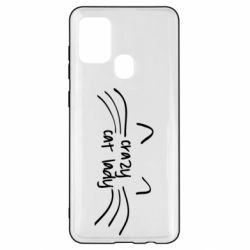 Чехол для Samsung A21s Crazy Cat Lady