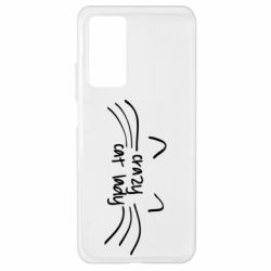 Чехол для Xiaomi Mi 10T/10T Pro Crazy Cat Lady - PrintSalon