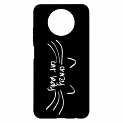 Чехол для Xiaomi Redmi Note 9 5G/Redmi Note 9T Crazy Cat Lady - PrintSalon