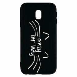 Чехол для Samsung J3 2017 Crazy Cat Lady - PrintSalon