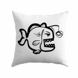 Подушка Crazy fish - PrintSalon
