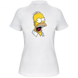 Женское поло Crazy Homer!