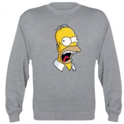 Cвитшот Crazy Homer! - PrintSalon