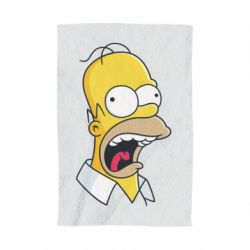 Полотенце с принтом Crazy Homer! - PrintSalon