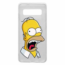 Чехол для Samsung S10 Crazy Homer!