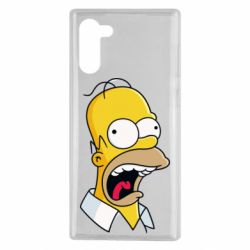 Чехол для Samsung Note 10 Crazy Homer! - PrintSalon