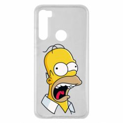 Чехол для Xiaomi Redmi Note 8 Crazy Homer! - PrintSalon