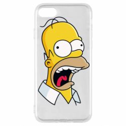 Чехол для iPhone SE 2020 Crazy Homer! - PrintSalon