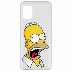 Чехол для Samsung A31 Crazy Homer! - PrintSalon
