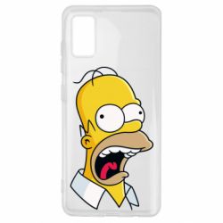 Чехол для Samsung A41 Crazy Homer!-PrintSalon Чехол для Samsung A41 Crazy Homer!
