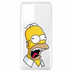 Чехол для Oppo A74 4G Crazy Homer! - PrintSalon