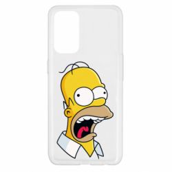 Чехол для Oppo Reno 5 4G Crazy Homer! - PrintSalon