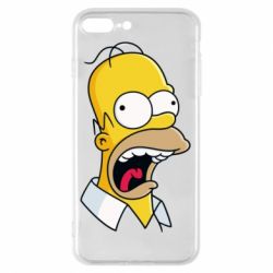 Чехол для iPhone 7 Plus Crazy Homer!