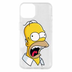 Чехол для iPhone 14 Crazy Homer! - PrintSalon