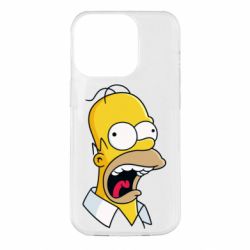 Чехол для iPhone 14 Pro Crazy Homer! - PrintSalon