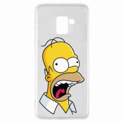 Чехол для Samsung A8+ 2018 Crazy Homer! - PrintSalon
