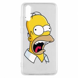 Чехол для Huawei P20 Crazy Homer! - PrintSalon