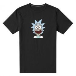 Мужская футболка премиум Crazy Rick - PrintSalon