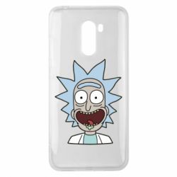 Чехол для Xiaomi Pocophone F1 Crazy Rick - PrintSalon