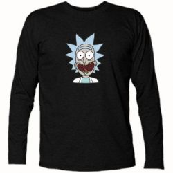 Футболка с длинным рукавом Crazy Rick - PrintSalon