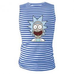 Майка-тельняшка Crazy Rick - PrintSalon