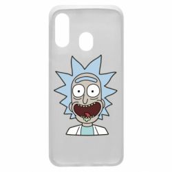 Чехол для Samsung A40 Crazy Rick - PrintSalon