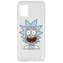 Чехол для Samsung A31 Crazy Rick - PrintSalon