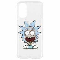 Чехол для Oppo Reno 4 Crazy Rick - PrintSalon