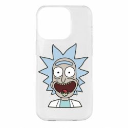 Чехол для iPhone 14 Pro Crazy Rick - PrintSalon